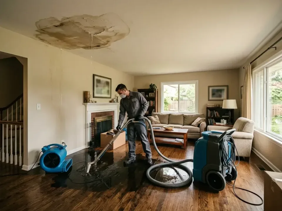 attic-pipe-burst-ceiling-drip-008 — frequently asked questions, Water Damage Restoration & Carpet Care in Centralia, MO